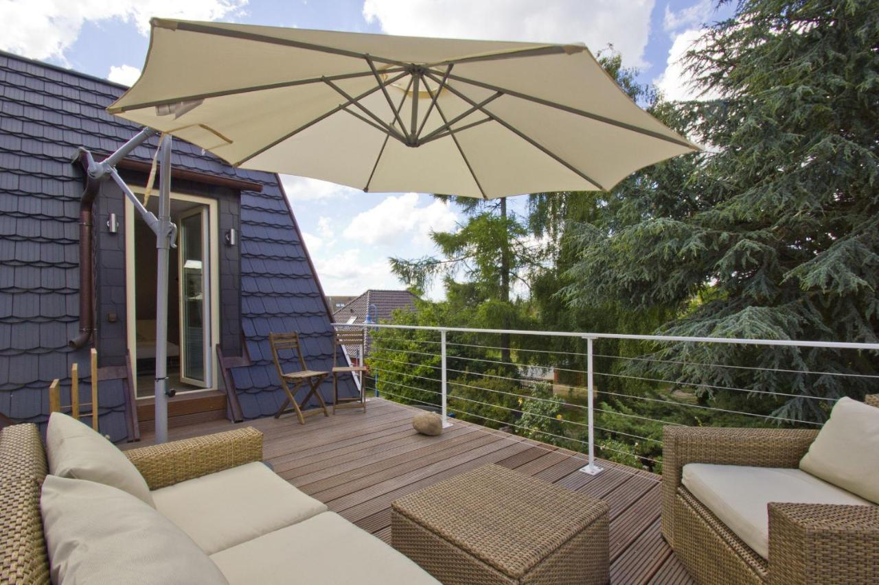 Ferienhaus Auszeit Fewo 03 - Dachterrasse, Ruhige Lage Middelhagen Eksteriør billede